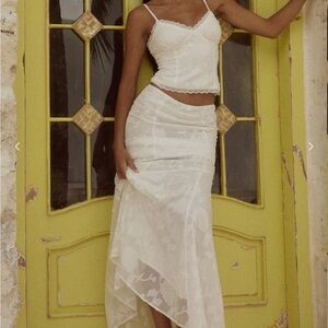 NWT Runaway the Label Larina Top & Skirt Set